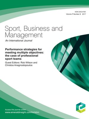 cover image of Sport, Business and Management: An International Journal, Volume 7, Number 2